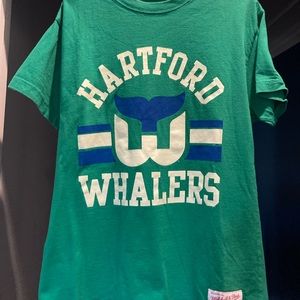 Mitchell & Ness Hartford Whalers Mens Tee sized Medium